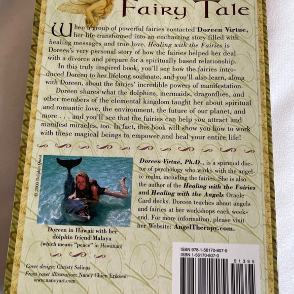 Healing with the Fairies Doreen Virtue - Picture 2 of 2